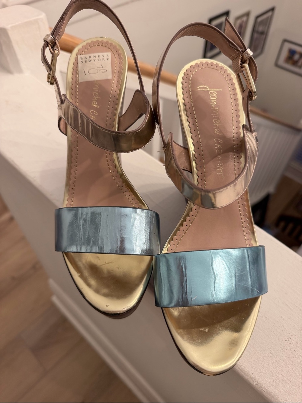 Vintage Jean-Michel Cazabat "Talisa" wedge from Barney’s New York